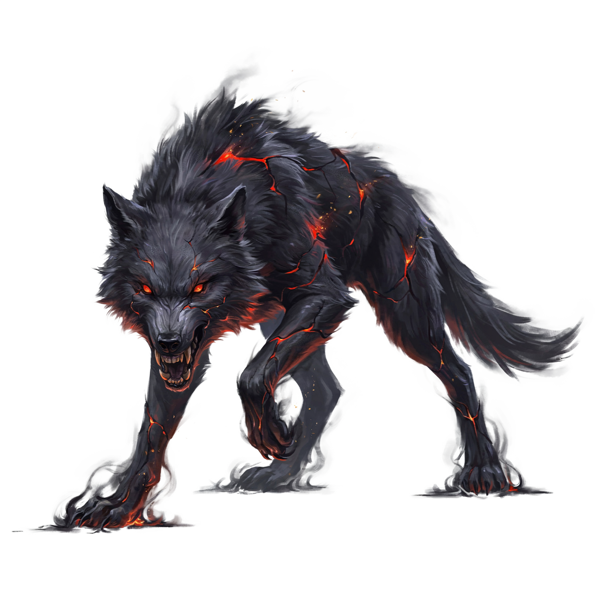 Ghost Wolf — crimson abyss